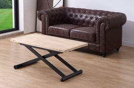 Mesa Centro Elevable Roble miniatura 3