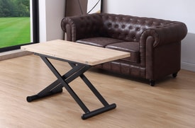 Mesa Centro Elevable Roble miniatura 5