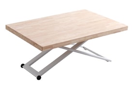 Mesa Centro Elevable Roble