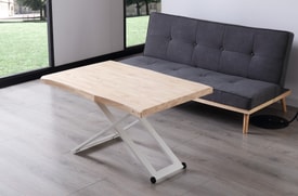 Mesa Centro Elevable Roble miniatura 4