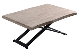 Mesa Centro Elevable Roble miniatura 2