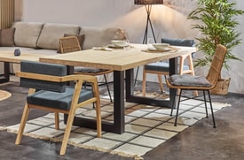Silla Comedor Marrón miniatura 5