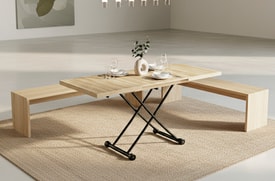 Mesa Centro Elevable Extensible Color miniatura 9
