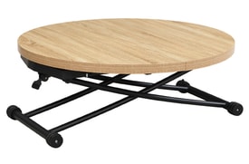 Mesa Centro Elevable Extensible Oak miniatura 1