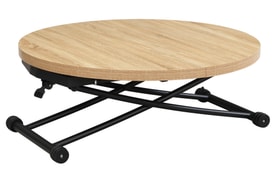Mesa Centro Elevable Extensible Oak miniatura 2