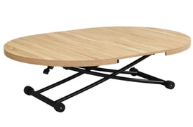 Mesa Centro Elevable Extensible Oak miniatura 3