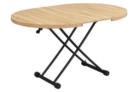 Mesa Centro Elevable Extensible Oak miniatura 7