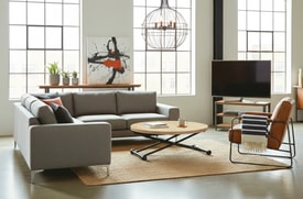 Mesa Centro Elevable Extensible Oak miniatura 8
