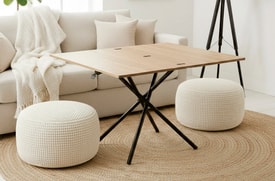 Mesa Centro Elevable Oak miniatura 9