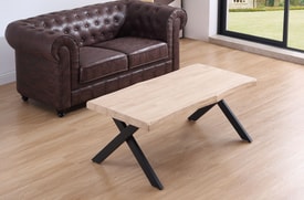 Mesa Centro Elevable Roble Nordish miniatura 4