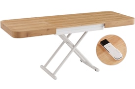Mesa Centro Extensible Color Oak miniatura 4