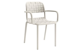 Sillón De Exterior Blanco miniatura 1