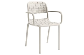Sillón De Exterior Blanco miniatura 2