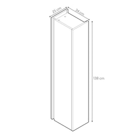 Columna Baño Blanco miniatura 2