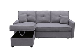 Chaise Longue 3 Plazas Color Gris miniatura 2