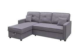 Chaise Longue 3 Plazas Color Gris miniatura 3