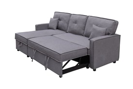 Chaise Longue 3 Plazas Color Gris miniatura 5