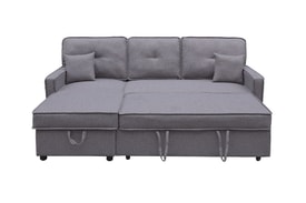 Chaise Longue 3 Plazas Color Gris miniatura 6