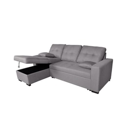 Chaise Longue 3 Plazas Color Gris miniatura 3