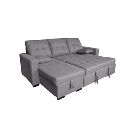 Chaise Longue 3 Plazas Color Gris miniatura 5