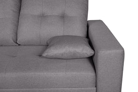 Chaise Longue 3 Plazas Color Gris miniatura 7