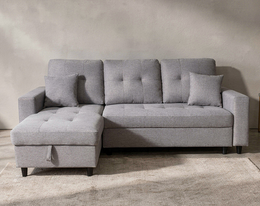 Chaise Longue 3 Plazas Color Gris