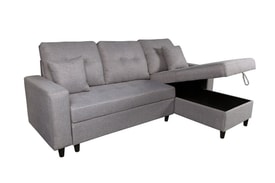 Chaise Longue 3 Plazas Color Gris miniatura 2
