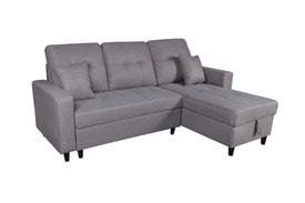 Chaise Longue 3 Plazas Color Gris miniatura 4