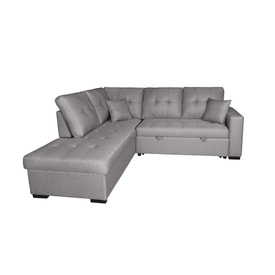 Chaise Longue 3 Plazas Color Gris miniatura 2
