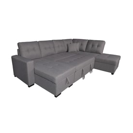 Chaise Longue 3 Plazas Color Gris miniatura 5