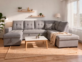 Chaise Longue 5 Plazas Color Gris