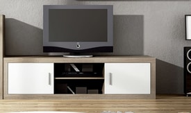 Mueble De Tv Blanco 2