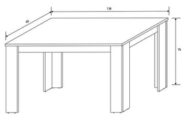 Mesa Comedor Fija miniatura 2