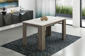 Mesa Comedor Fija Marrón
