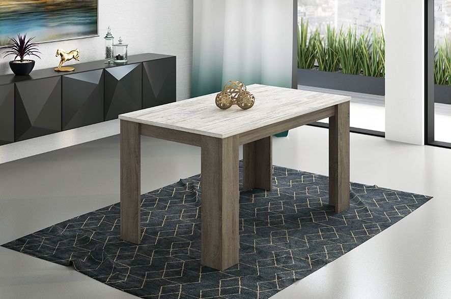 Mesa Comedor Fija Marrón