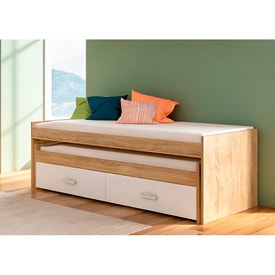 Cama Compacto Cajonera 1 Plaza Color