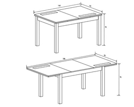 Mesa Extensible miniatura 3