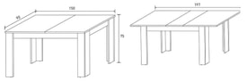 Mesa Extensible miniatura 3