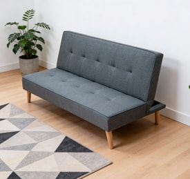 Sofá 3 Plazas Color Gris