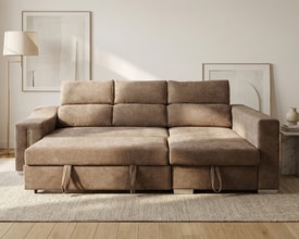 Chaise Longue 3 Plazas Color Beige