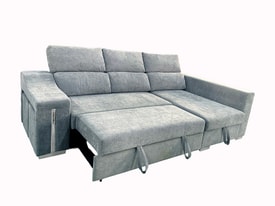 Chaise Longue 3 Plazas Color Gris miniatura 6