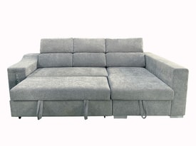Chaise Longue 3 Plazas Color Gris miniatura 7