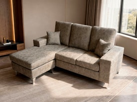Chaise Longue 3 Plazas Color Gris