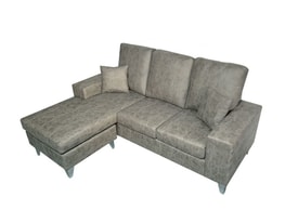 Chaise Longue 3 Plazas Color Gris miniatura 5