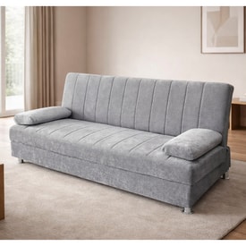 Sofá 3 Plazas Color Gris miniatura 2