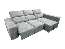 Chaise Longue 3 Plazas Color Gris miniatura 4