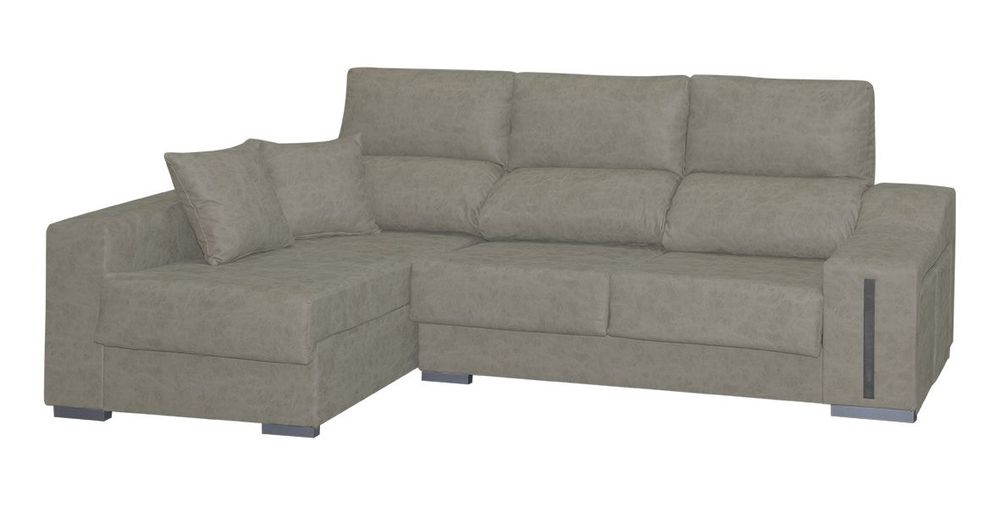 Chaise Longue 2 Plazas Color Gris