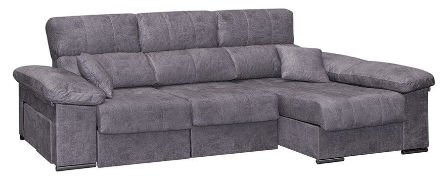 Chaise Longue 2 Plazas Color Marengo