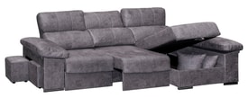 Chaise Longue 2 Plazas Color Marengo miniatura 3