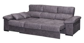 Chaise Longue 2 Plazas Color Gris miniatura 4
